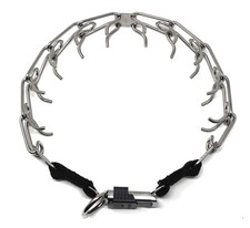 Herm Sprenger Stainless Steel Prong Dog Training Collar with Quick Release Buckl