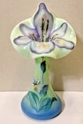 Fenton Burmese Jack in the Pulpit Vase #1542 Nancy Geo Fenton 1998