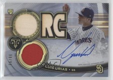 2019 Topps Triple Threads 98/99 Luis Urias #RFPAR-LU Auto RC 8k4