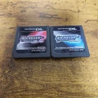 Nintendo DS Pokemon Diamond & Pearl 2 game set Cardridge only