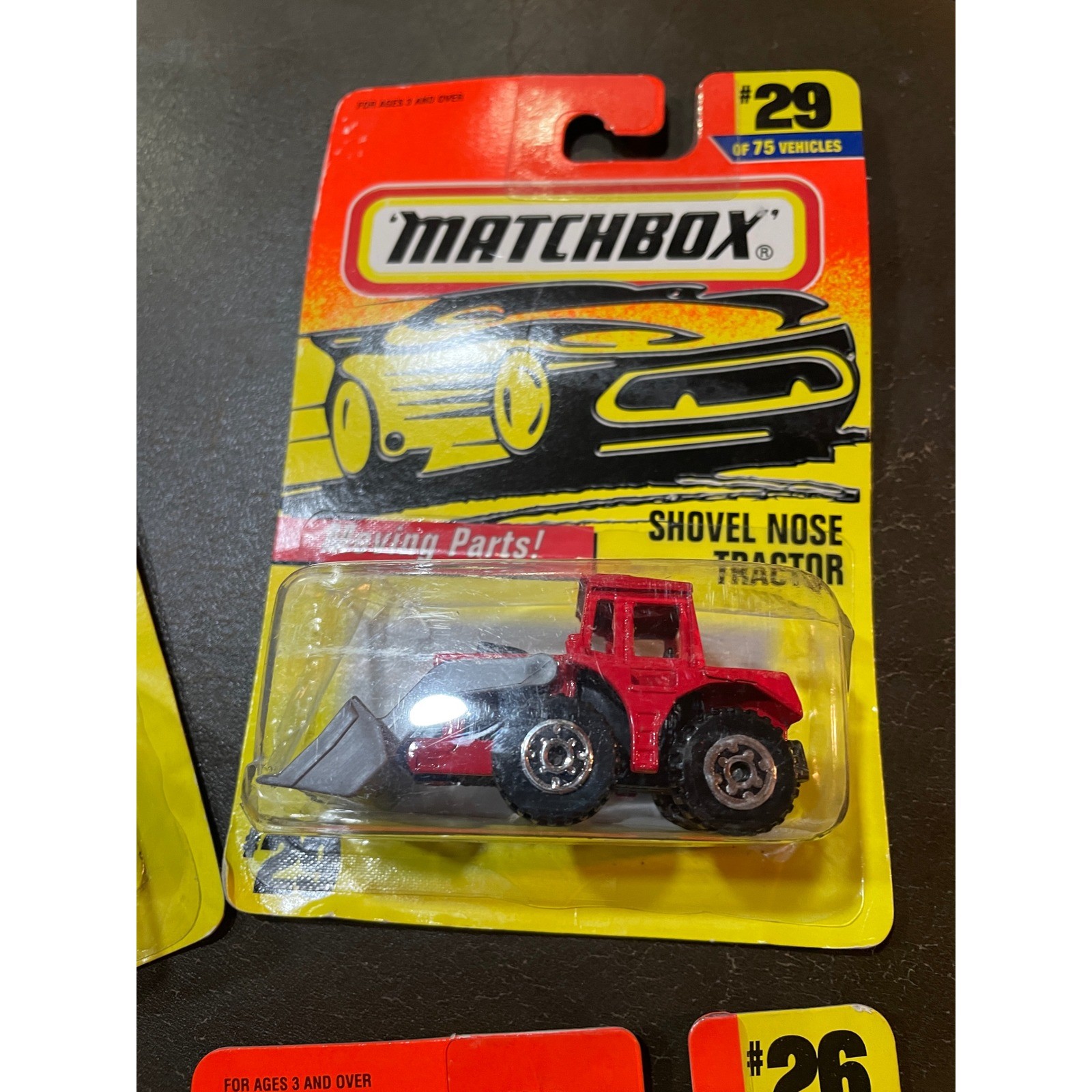 Vintage 1997 Matchbox Diecast Lot of 5 Chevy Van Excavator Rotwheeler NIP thumbnail 4
