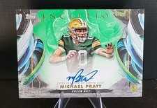 2024 Topps Inception Michael Pratt Rookie Auto Variation Green 94/150 #RAV-MP SP