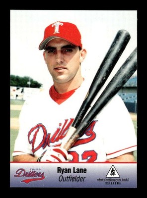 2000 Tulsa Drillers Team Issue 13 Ryan Lane BXCP07
