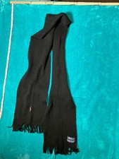 Polo Ralph Lauren 100 merino wool Scarf Black pony