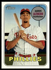 2018 Topps Heritage Aaron Altherr Philadelphia Phillies #329