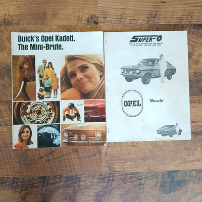 #ad 1968 Buick#x27;s Opel Kadett Mini Brute Full Line Sales Brochure Rallye LS Wagon $10.00