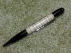 Militaria: IRAQ Campaign Ribbon Twist Pen W Ribbon in Lucite & Curly Maple Body — photo 5