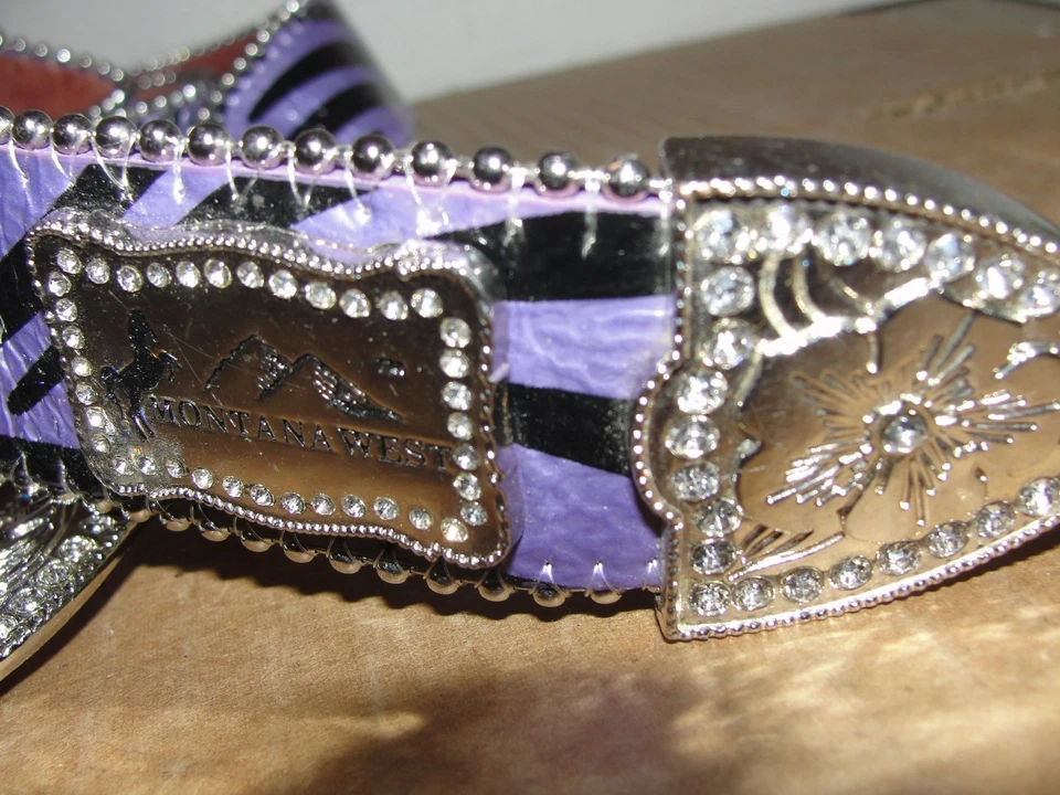 MONTANA WEST ЛАВАНДА ЖЕНЩИН СО СТРАЗАМИ РЕМЕНЬ SZ 37/38 - Изображение 4 из 4