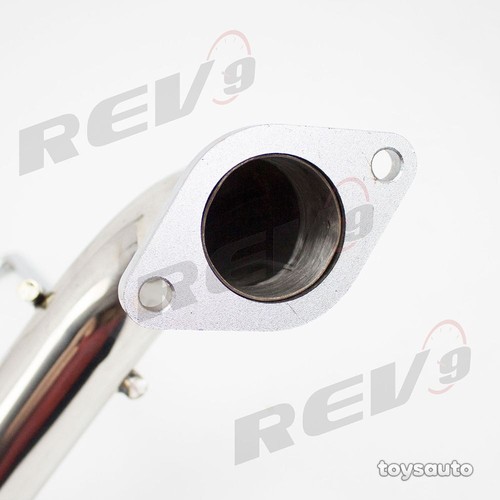 Silenciador de escape trasero eje Rev9 FlowMaxx 3" punta cuádruple para Subaru WRX solo 15-21 - Imagen 4 de 5