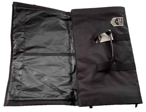 2 in 1 Hanging Garment Duffle Bag Travel Black Carrying First Class Luggage NEW - Picture 3 of 10