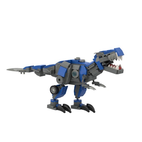 ZITIANYOUBUILD Mecha Dinosaurs and Iconic Cars Model 440 Building Toys Set - Picture 4 of 7