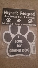 DOG MAGNET -Car/Fridge Magnet 