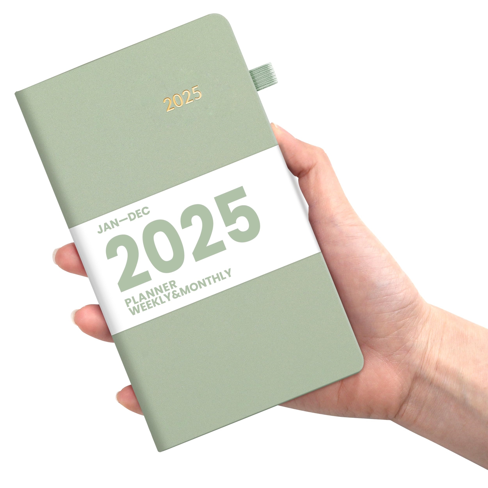 SUNEE 2025 Pocket Weekly Planner for Purse 3.5