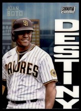 Juan Soto 2022 Topps Stadium Club Chrome Dynasty & Destiny Refractor Insert Card