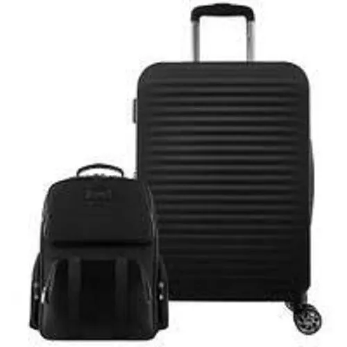 Carry on luggage set with clearance backpack