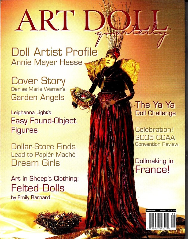 Vintage Art Doll Quarterly, Annie M. Hesse, Garden Angels, Dream Girls Spr. 2006