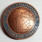 New ListingGlobal Foundries 5 Year Service Medal 2017 Maco Medallic Art Company wth Lanyard