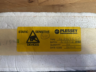 1 x SL2363C 6 x Transistors Array TO99-10 NOS