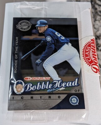 ICHIRO 2001 CLASSIC DONRUSS BOBBLEHEAD AND CARD 792 Of 1000