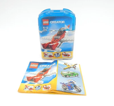 LEGO Creator 6741 - 3 in 1 rotes Flugzeug - teilzerlegt - Bild 1 von 2