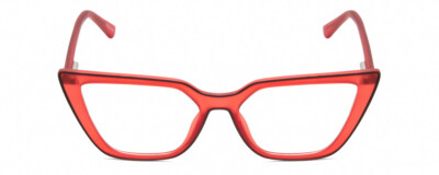 Gotham X  Gotham Flex 84 Women's Triangular Designer Reading Glasses Smoke
