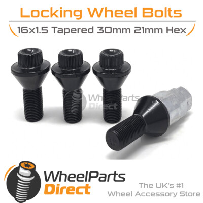 Bimecc 16x1,5 Schlossschrauben für Fiat Ducato Maxi [Mk3] 07-22 auf Originalfelgen