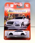 1x 2023 MATCHBOX 1/64 18 BENTLEY BENTAYGA MBX 70 YEARS WHITE CAR DIECAST