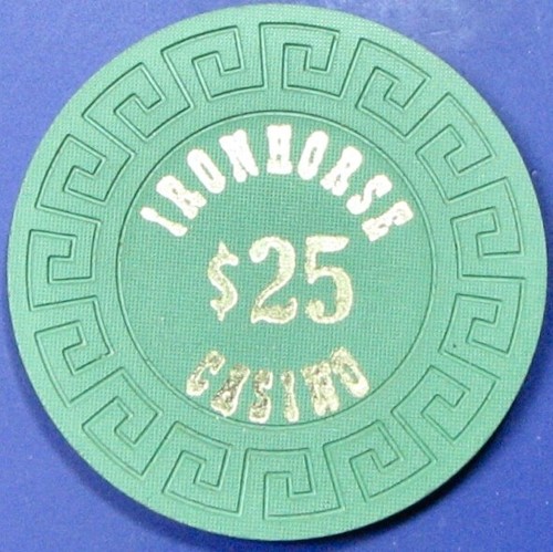 $25 Casino Chip. Iron Horse, Winnemucca, NV. Z42.