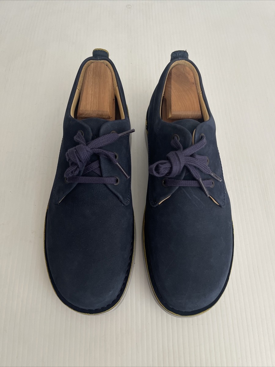 Samuel Hubbard Free Plain Toe Derby - Navy Blue Nubuck  display picture 1