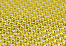 CraftbuddyUS 1500pcs 5mm Bulk Sheet Gold Self Adhesive Rhinestones Gems