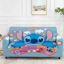 Blue Ear Monster Stretch Sofa Cover Lounge Couch Slipcover Recliner Protector