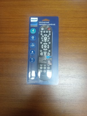 Philips Universal  Remote Control Programmed For Samsung & Roku Devices NEW Box