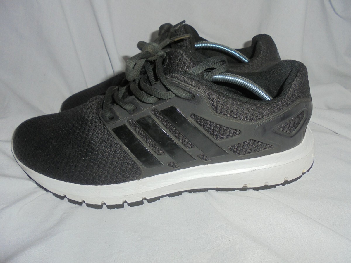 Adidas Uk Mens Size In Eu ADIDAS MEN BLACK TEXTILE LACE UP