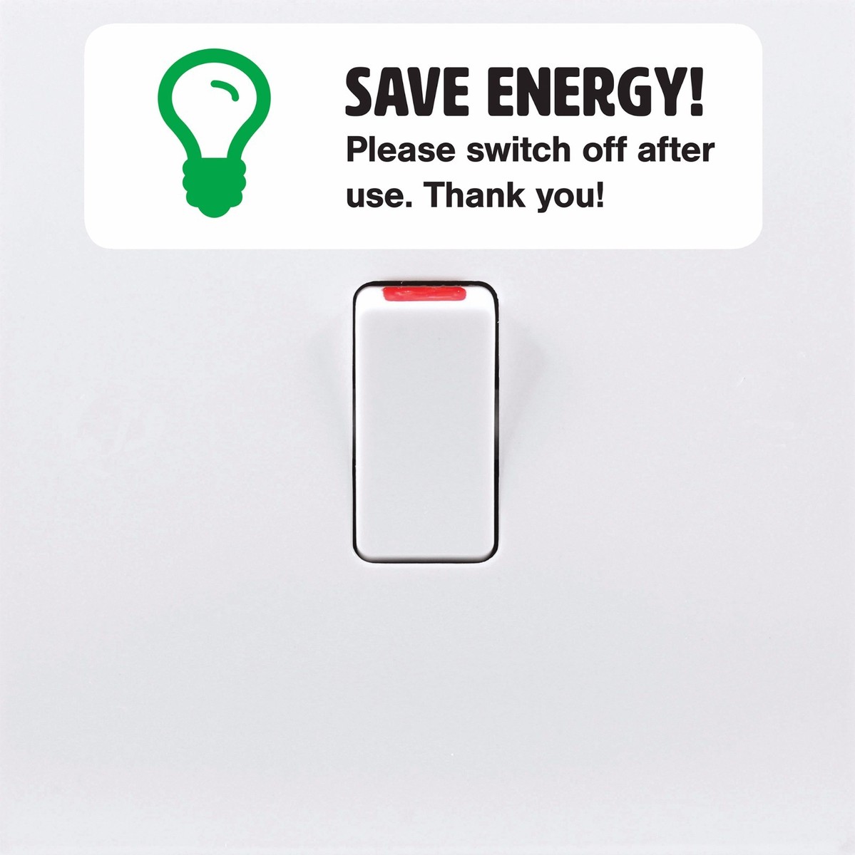 Save Energy Switch Off Lights