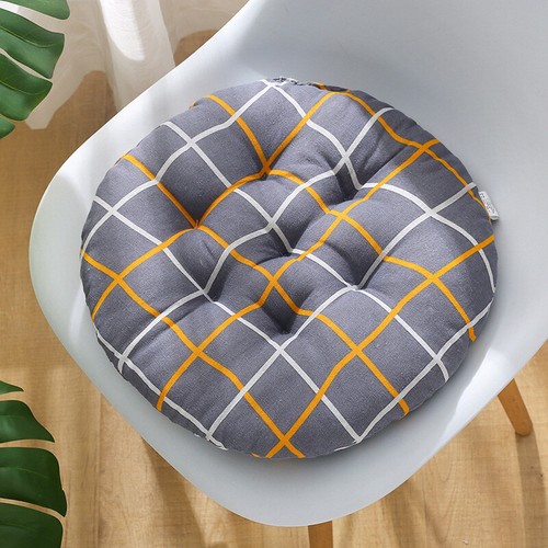 2pcs Washable Round Seat Pads Patio Seat Cushions Garden Booster Chair Soft Pads - Foto 15 di 42