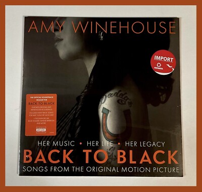 Amy Winehouse/Various Artists   Back To Black Soundtrack LP On Vinyl Nick Cave