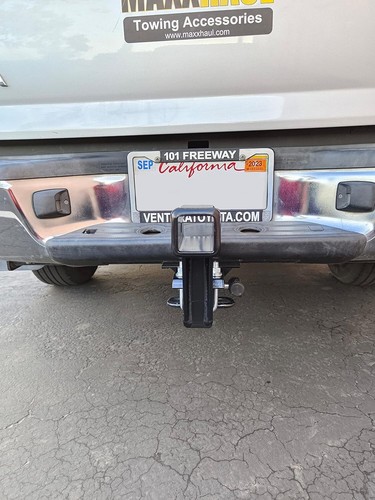 Sturdy 2 Inch Receiver Hitch Riser with 6 Inch Adjustment for Towing Accessories - Foto 6 di 6