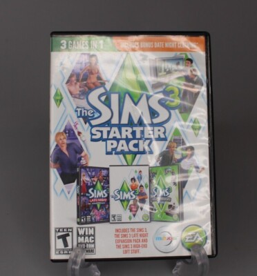 Sims 3 Disc Code Sims 3: Starter Pack ( PC Game ) replacement disc no codes must have ...