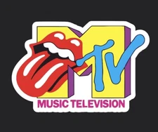 MTV Vinyl Sticker/Decal - Music Television - 80's - 90's - Videos - Reality TV