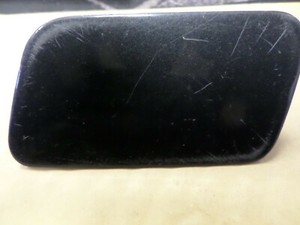 Original BMW E60 5er Stoßstange vorne Scheinwerfer Klappe Abdeckung dunkelgrau 7056947