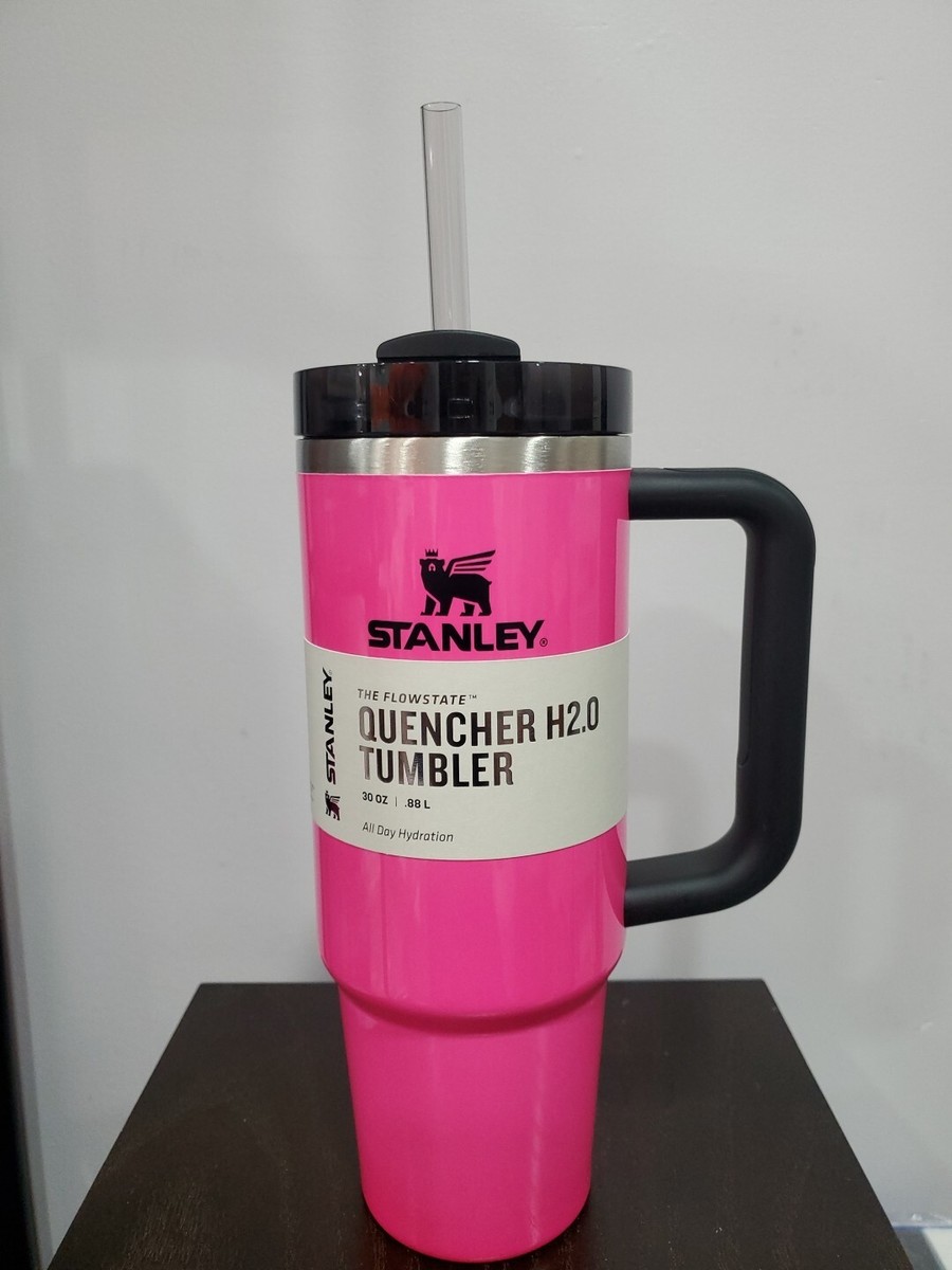 STANLEY FLOWSTATE TUMBLER ピンク 591ml The New Frequency Quencher H2.O FlowState Tumbler | 30 OZ