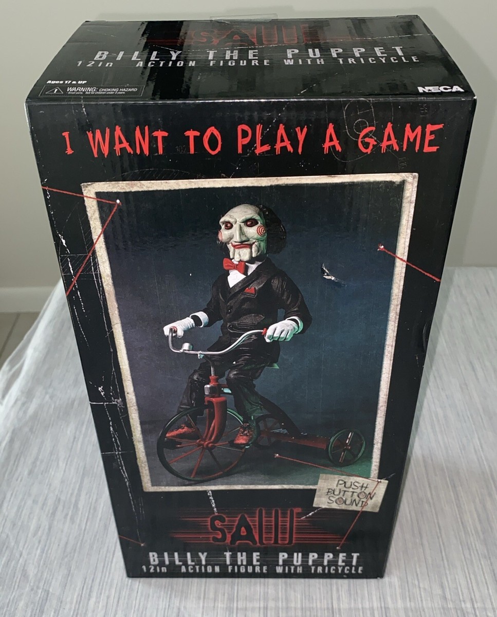 NECA SAW Push Button Sound フィギュア 三輪車付き NECA SAW Push Button Sound フィギュア 三輪車付き