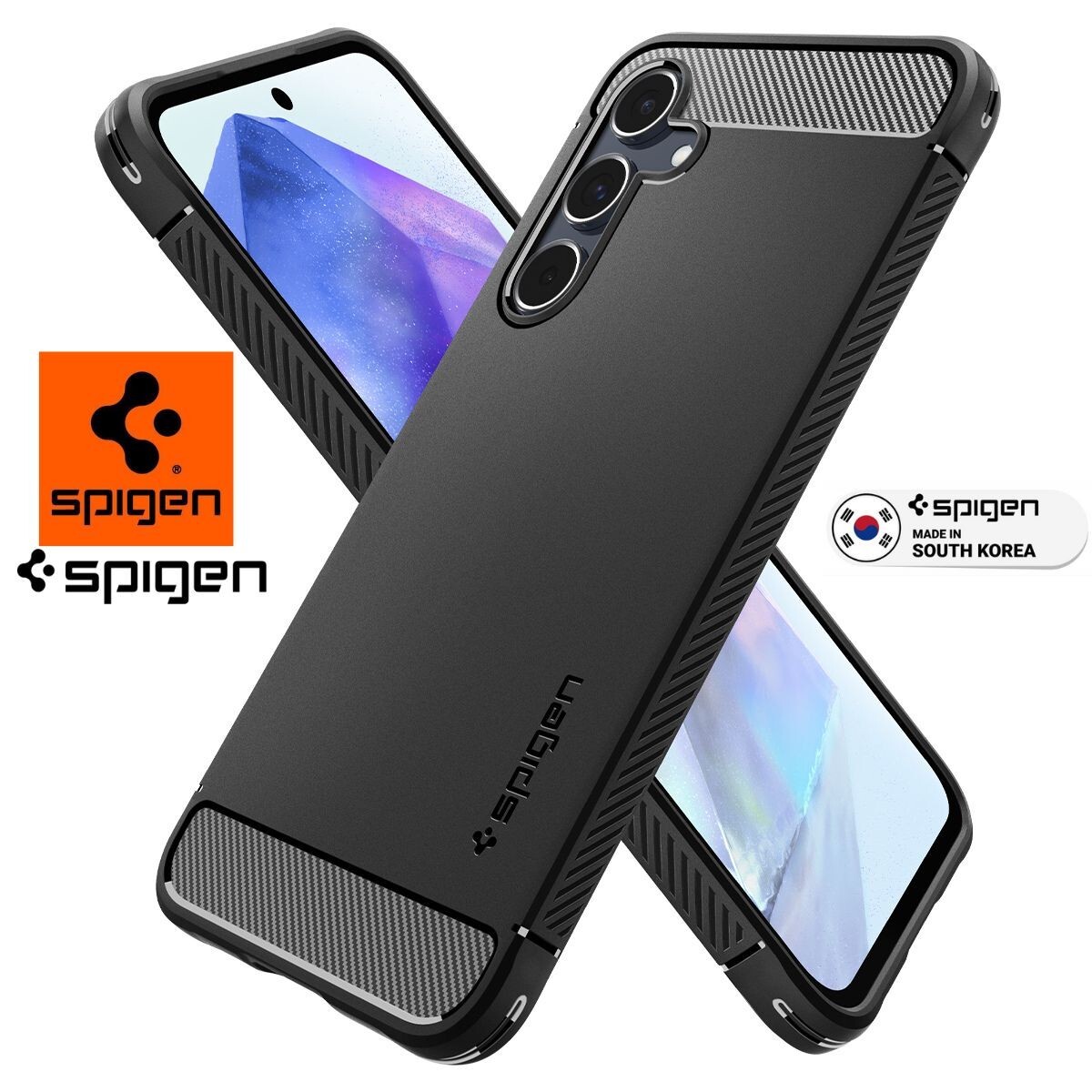 Hülle für Samsung A55 5G Spigen Schutzhülle Case Tasche Handyhülle Etui Futeral