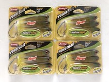 Lot of 4 Berkley Power Bait Bluegill HBCSB5-BG 5” 3 Count, 12 Total