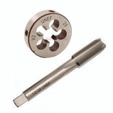 1/2"-28 Gunsmithing Tap and Die Set 1/2" x 28 22LR 223 5.56 9mm Thread Tools