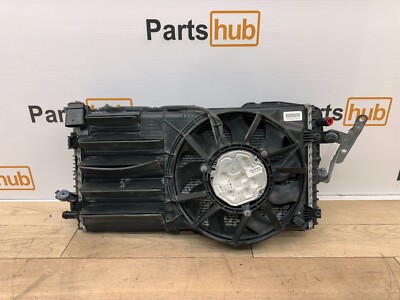 2017 Porsche 718 982 Cayman 2.5 Rear Left Radiator Fan Cooling Housing ASSEMBLY