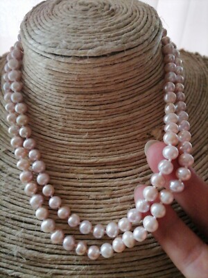 Collana Corta A Sfere Di Opale Andino Rosa E Oro 18 K - Collane Opale - Foto 10