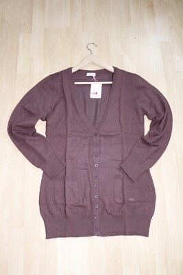 Basic Longarmig Streckjacke Brown von Flashlights