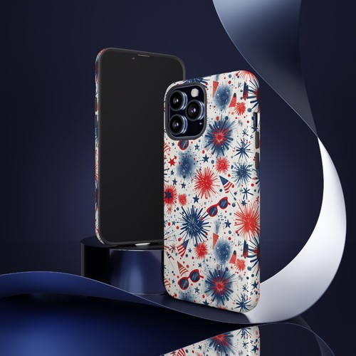 Phone Ink - Tough Case for iPhone Galaxy Pixel - July 4 USA Pattern - 第 59/191 張圖片