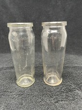 Hazel Atlas 7 Inch Vintage Jars No Lids